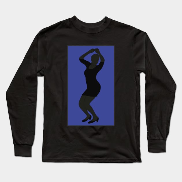 Dancing Girl Long Sleeve T-Shirt by DiegoCarvalho